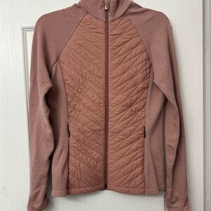Athleta Quilted Utility Jacket - Mauve